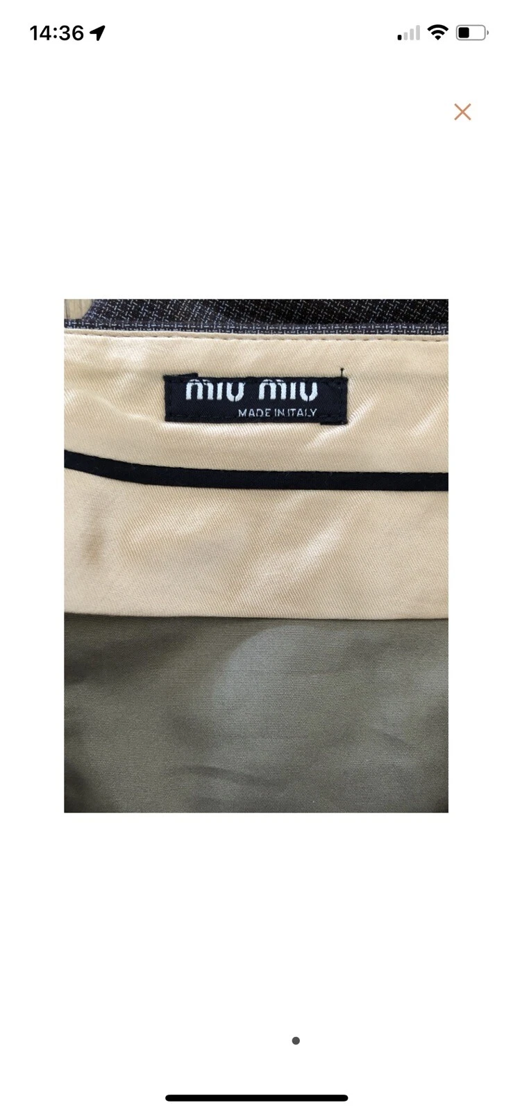 pantaloni uomo miu miu