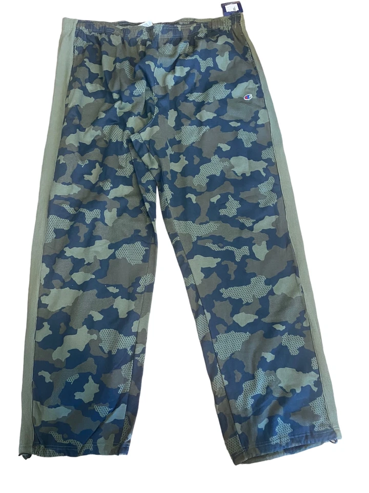 Champion Big Men Camouflage Open Hem Drawstring Pants (Big & Tall: 4XLT) NWT - Image 2 of 4