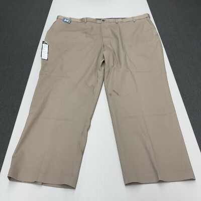 Haggar Clothing Classic Fit Premium No Iron Khaki Pants Men's - Main Image