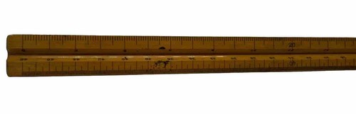 Vintage 12” Architect Triangular Scale Wooden Ruler US Standard - Picture 5 of 8