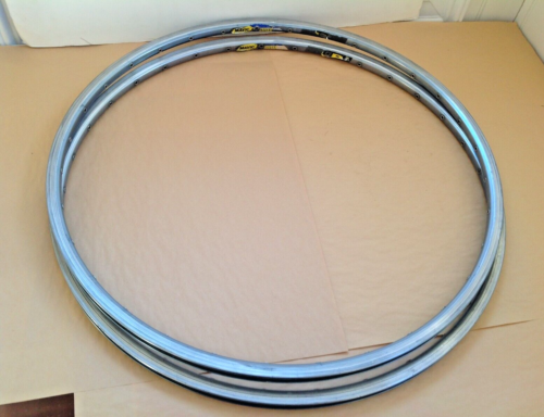 VINTAGE MAVIC REFLEX RIMS 700C CLINCHER 32 HOLE GRAY 21.5 MM WIDTH RIM BRAKE