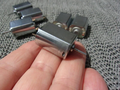 DC Motor 6-24 V MABUCHI, 130er Type, laufruhig, niedertourig, leise, Daten s.u.