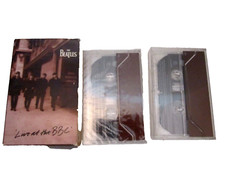 The Beatles Live at the BBC 2 Cassette Tapes Apple RARE. 1 sealed