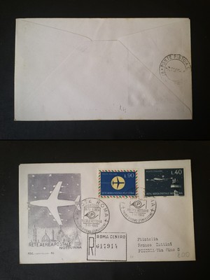 BEAUTIFUL NIGHT MAIL FLIGHT ENVELOPE