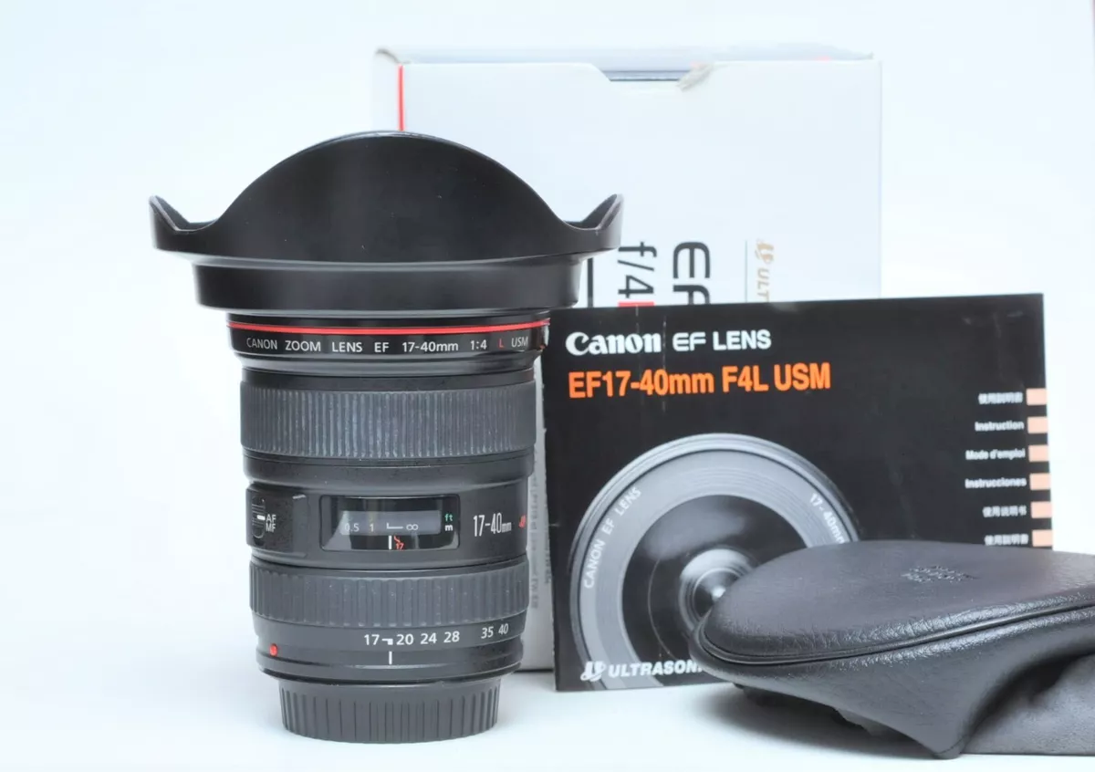 Canon EF 17-40mm f/4L USM Ultra-Wide-Angle Zoom Lens *EX* 814307