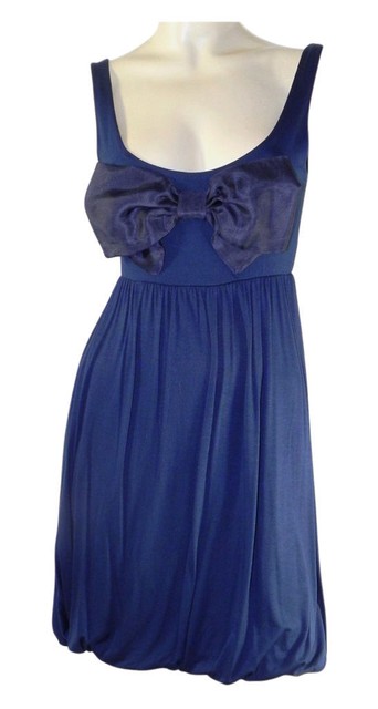 asos dark blue dress