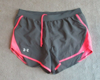 Ladies Under Armour Shorts Breathable Drawstring Running Shorts