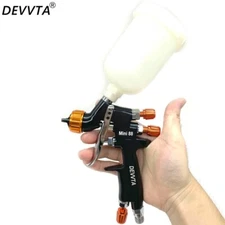 Pro 1.2mm Mini HVLP Pro Car Spray Gun Air Spray Gun For Devilbiss Replacement