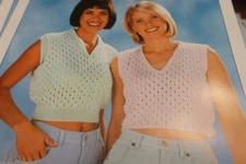 Stylecraft Knitting Pattern 4505 Summer Tops DK  30-42