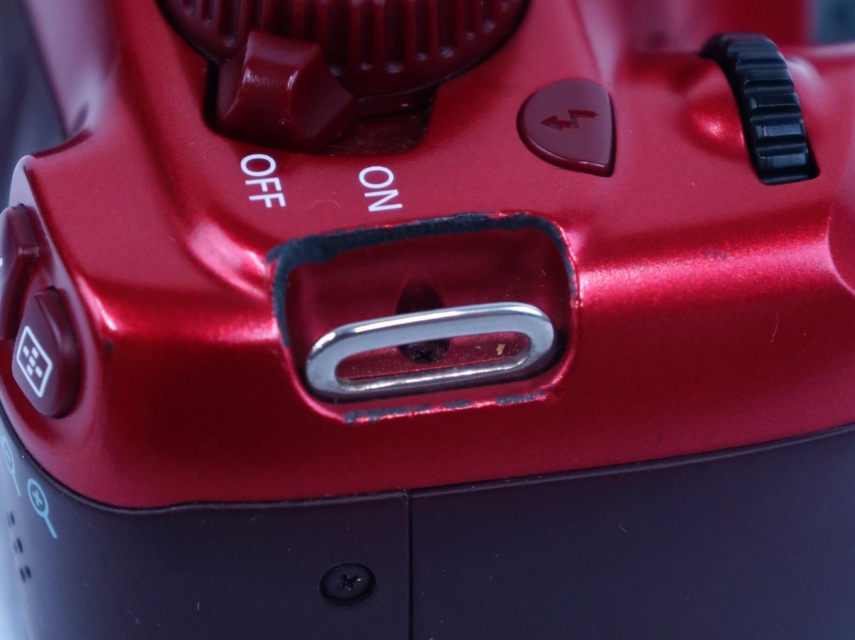 Canon Digital SLR Camera DS126291 Eos Kiss X50 Red Body Only From