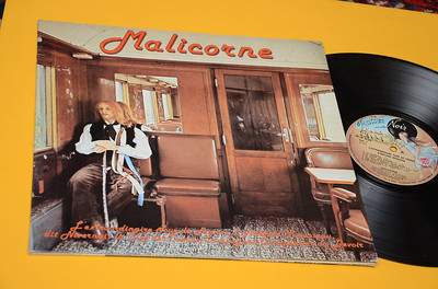 MALICORNE LP L'EXTRAORDINAIRE TOUR..1:ST ORIG ITALY 1979 EX+ GATEFOLD COVER
