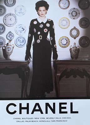1989 CHANEL Fashion Fine Jewelry & Coco Chanel Eau de Toilette 3Page PRINT AD