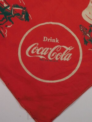 50s ビンテージ コカコーラ CocaCola Kit Carson バンダナ 50s ビンテージ コカコーラ CocaCola Kit Carson バンダナ - メルカリ