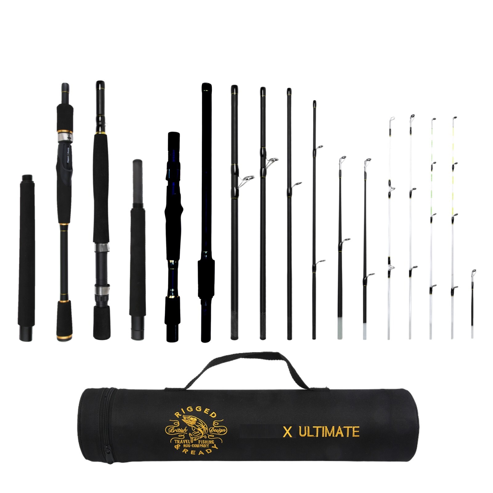 X Ultimate 25-in-1 Compact Multifunction Spin-Cast-Bait-Fly 