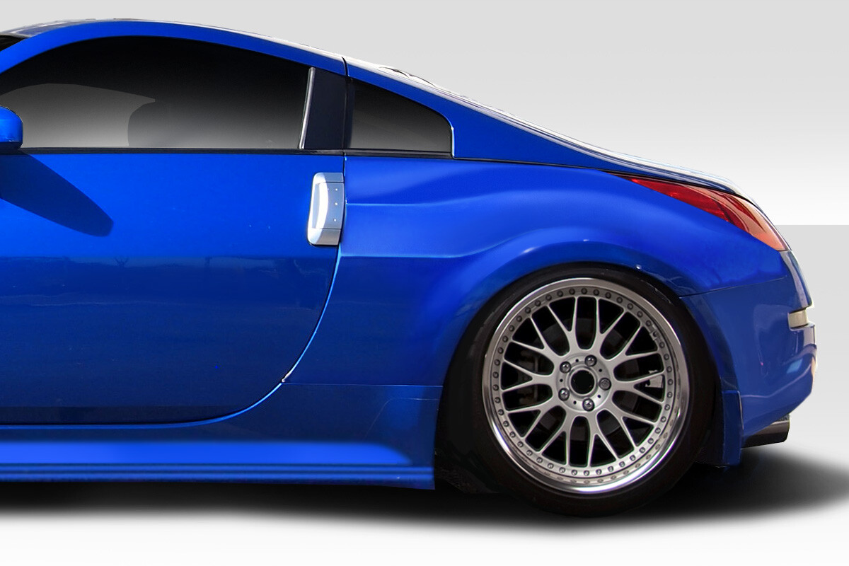 03-08 Fits Nissan 350Z Demon Duraflex Rear Fender Flares