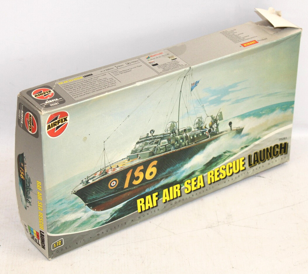 AIRFIX 05281 RAF Air Sea Rescue Launch 172 Scale Ship Model Kit BOXED