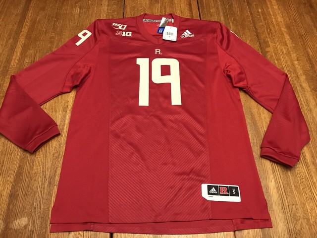 rutgers football long sleeve jersey
