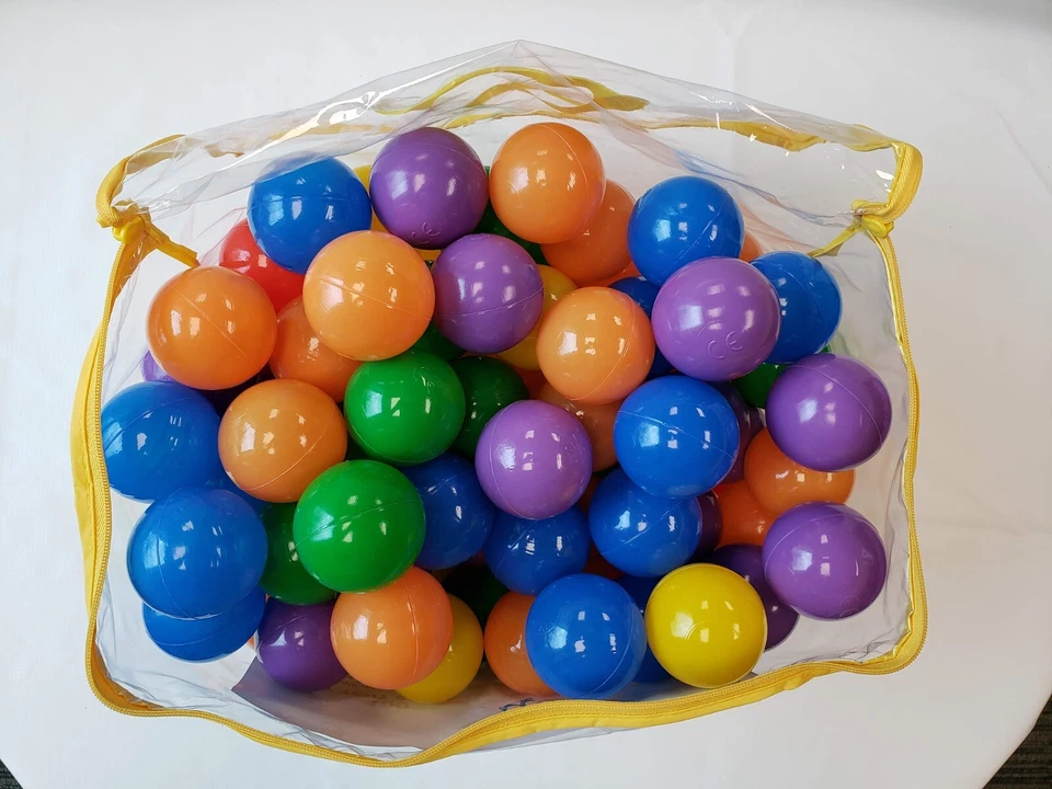 Pit Balls 40 Boxes of 200 – Wholesale Lot | Phthalate and BPA Free 6cm, 6 colors - Image 3 of 4