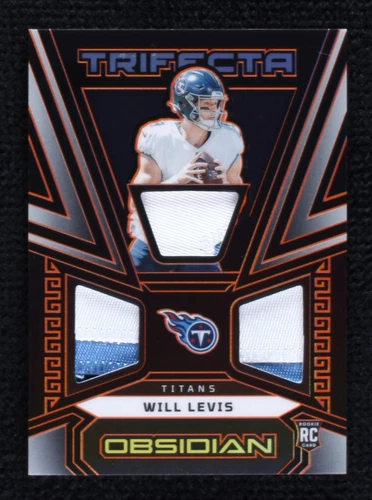 2023 Panini Obsidian Will Levis #TRI-WLE