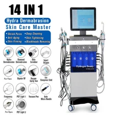 14in1 Skin Hydra Dermabrasion PDT BIO Oxygen Spray Skin Care Beauty Machine