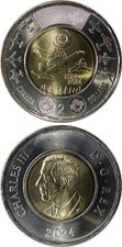 CANADA/CANADA $2 Dollars 2024 UNC '100th Anniversary Royal Canadian Air Force'