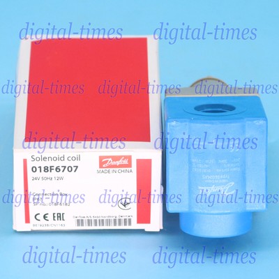 One For Danfoss New 018F6707 Solenoid Valve Coil In Box Free Shipping