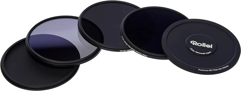 ROLLEI PREMIUM ND FILTER SET ND8 + ND64 + ND1000 77mm 82mm - Bild 3 von 4