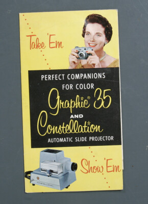 アンティーク GRAPHIC 35/CONSTELLATION PROJECTOR BROCHURE/133597 | eBay