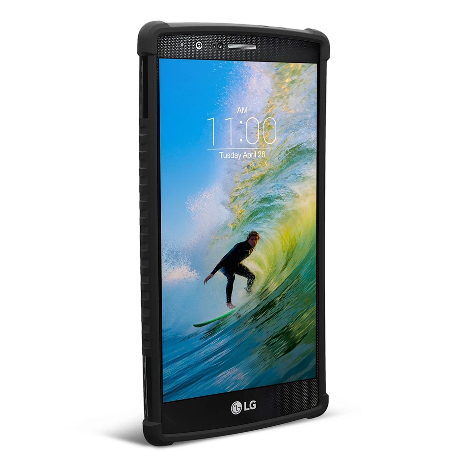URBAN ARMOR GEAR [UAG] LG G4 Compuesto Pluma-Ligero [Hielo] Militar Probado contra Caídas Foto 4 de 4