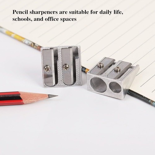 8 Pcs Pencil Sharpeners Metal Lip Liner Sharpener Mini Pencil Sharpeners Meta... - Picture 7 of 8