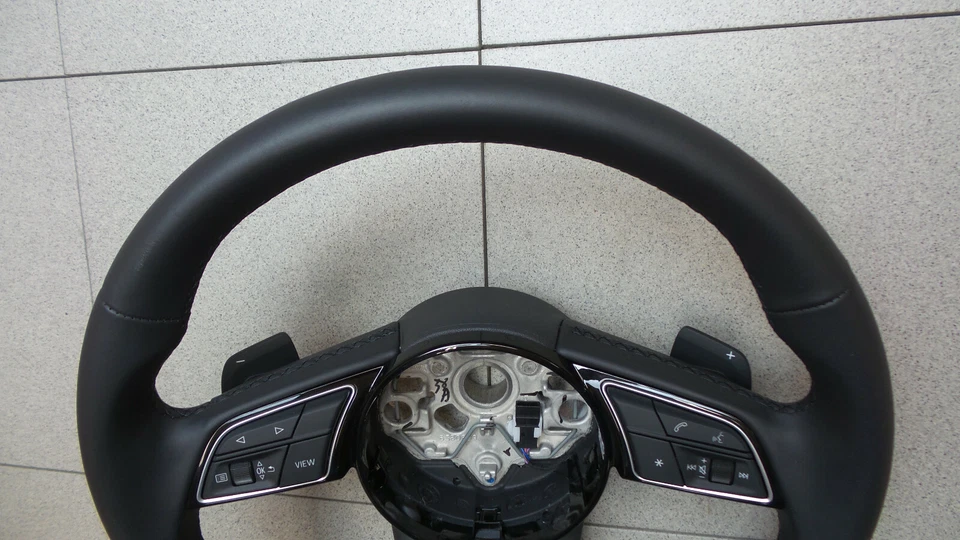 Audi A1 GB A3 8Y Lenkrad Schaltwippen DSG Leder Lederlenkrad MFL 82A419091AA INU - Bild 4 von 4