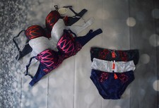 Damen BH Set Neu Damen Unterwäsche Cup C Sexy BH Set Damen Dessous 2 Tlg BH Slip