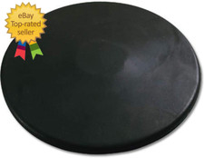 Sports Practice 1.6K Black Rubber Discus, One Size