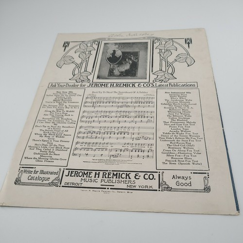 Sweet Little Buttercup Sheet Music 1907 Jerome H. Remick - Picture 4 of 4