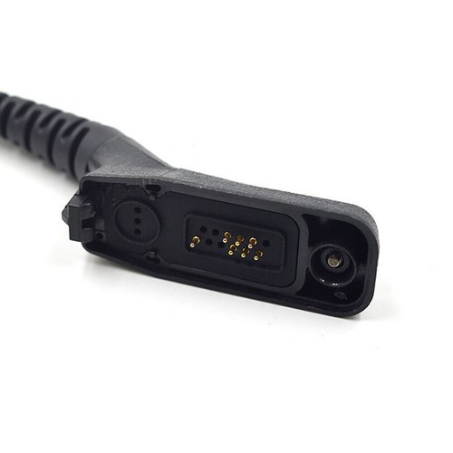 PTT Mic Earpiece Clip Headset for Motorola DP4800 DP4801 DP4600 DP4601 Radio - Zdjęcie 13 z 14