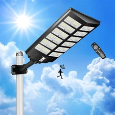 5000W Motion Sensing Solar Flood Street Lights Garden Outdoor Dusk to Dawn Lamp