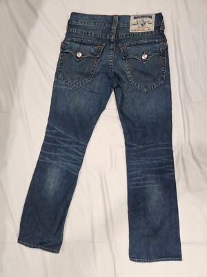 パンツ B333 TRUE RELIGION BOOT MUD SLINGER W40 True Religion Womens Size 29 Boot Cut Cryd Mud Slinger w