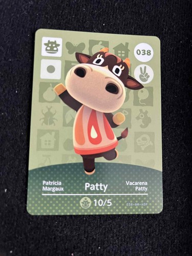 Carte Amiibo Animal Crossing : Pachy (Dizzy) – Série 326 – Occasion En Bon état - Carte De Collection Nintendo