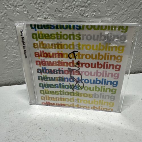 They Might Be Giants – Album Raises New And Troubling Questions Autographed CD