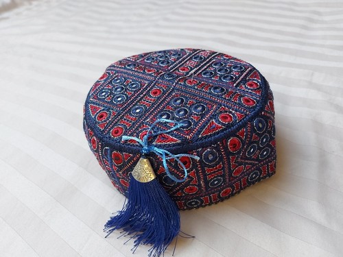 Cappello da fumo, cappello da uomo, topi di preghiera, nasselle, berretto a memoria, turco - Foto 7 di 7