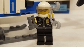 Vintage 2008 Lego #7741 City: Police Helicopter: 100% Complete w/Instructions