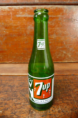 Vintage 7UP Swimsuit Girl 7oz Soda Pop MANKATO MINNESOTA Bottling Company
