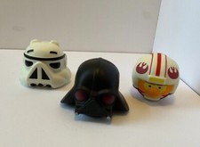 Angry Birds Star Wars Darth Vader Skywalker Stormtrooper Stress Ball 2012 Set 3