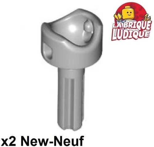 LEGO Technic 2x Lenk- Cv Joint Breit 2L Achse Kardan Kugelgelenk Grau / L B 4192