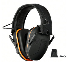 Safety Earmuffs, Electronic Ear Muffs With 5.3 Bluetooth Technology And Sound Am