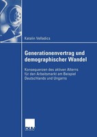 Katalin Velladics | Generationenvertrag Und Demographischer Wandel | Taschenbuch
