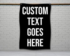 Personalized Gym Flag - Custom Motivational Fitness Banner