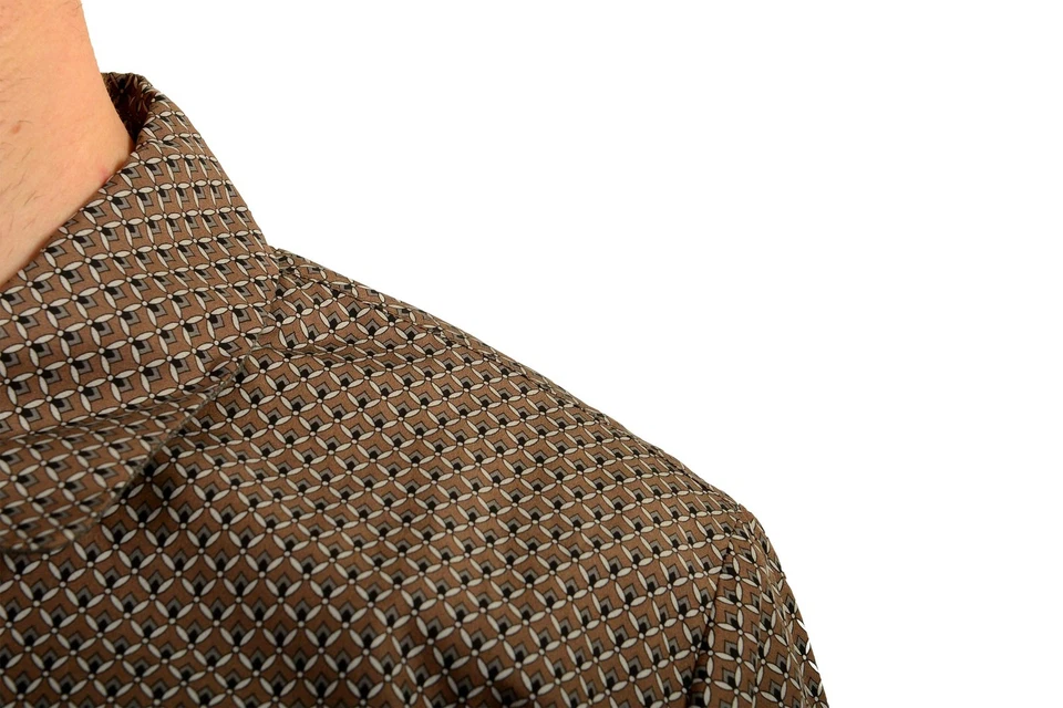 Chaqueta cortavientos reversible con estampado geométrico Dolce & Gabbana para hombre US M IT 50 Foto 4 de 4