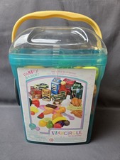 Kitchen Play Set - 79 PCS Play Circle PANTRY IN A BUCKET