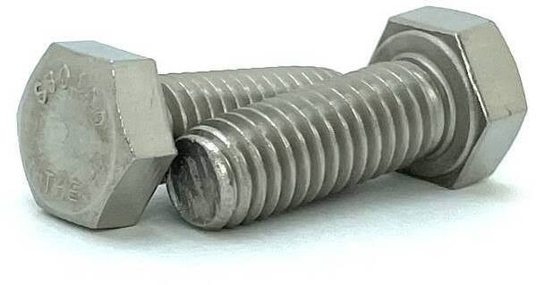 3/8-16 x 1-1/2" Stainless Steel Bolts Hex Head Grade 304 Qty 500